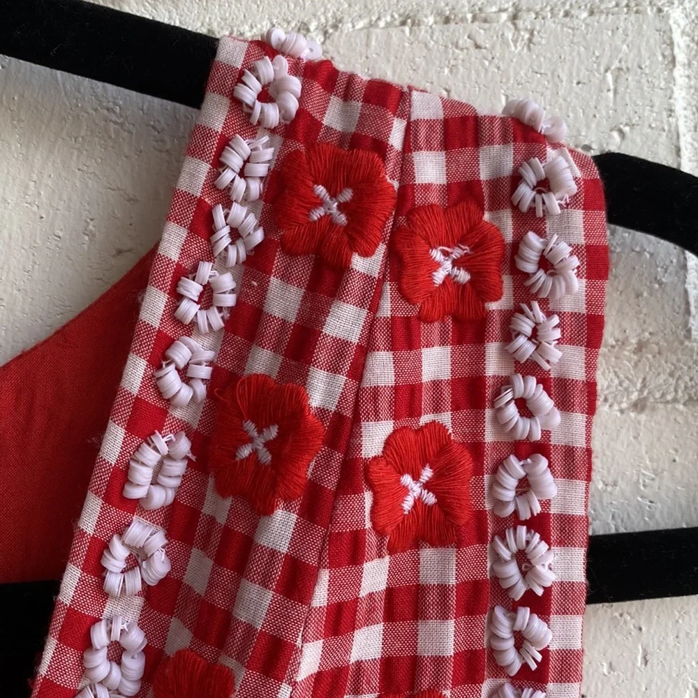 NWT X by NBD Florence Embroidered Mini Dress - Picture 5 of 7